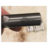 Lot of (2) HSS Co-8% Cobalt 4 Flute Roughing End Mill 724-0185