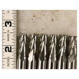 Lot of (6) 4 Flute Roughing End Mill - 5/16 (x5), 3/8 (x1)