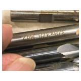 Lot of (6) 3 Flute Carbide End Mill - 1/4", 1/8", 1/2", 3/16", 3/8", 3mm