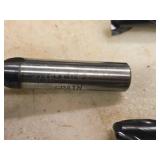 Lot of (8) 2 Flute Carbide End Mill - 1/4" (x1), 1/8" (x1), 3/8" (x4), 5/16" (x2)