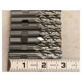Lot of (8) - 13/32" 4 Flute Carbide End Mill