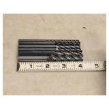 Lot of (6) 4 Flute Carbide End Mill - 7/16 (x1), 1/4 (x3), .1875 (x1), 3/8 (x1)