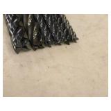 Lot of (6) 4 Flute Carbide End Mill - 7/16 (x1), 1/4 (x3), .1875 (x1), 3/8 (x1)