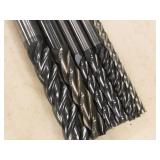 Lot of (6) 4 Flute Carbide End Mill - 7/16 (x1), 1/4 (x3), .1875 (x1), 3/8 (x1)