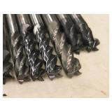 Lot of (7) 4 Flute Carbide End Mill - 7/16 (x2), 1/2 (x4), 3/8 (x1)