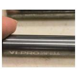 Lot of (7) 4 Flute Carbide End Mill - 7/16 (x2), 1/2 (x4), 3/8 (x1)