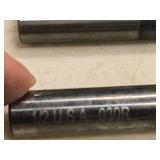 Lot of (7) 4 Flute Carbide End Mill - 7/16 (x2), 1/2 (x4), 3/8 (x1)