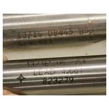 Lot of (3) 2 Flute Carbide End Mill - 13/16 (x2), 3/4 (x1)