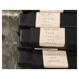 Lot of (7) - 1/4" 4 Flute Carbide End Mill