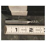 Lot of (6) - 1/8" 4 Flute Carbide End Mill
