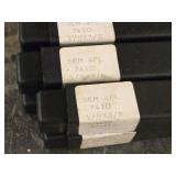 Lot of (6) - 1/8" 4 Flute Carbide End Mill