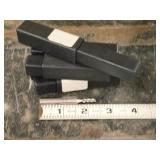 Lot of (5) - 1/8" 4 Flute Carbide End Mill