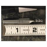 Lot of (5) - 1/8" 4 Flute Carbide End Mill