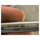 Lot of (7) 4 Flute Double Sided Carbide End Mill - 5/16 (x3), 3/8 (x1), 1/64 (x1), 3/16 (x5)