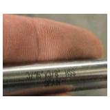 Lot of (7) 4 Flute Double Sided Carbide End Mill - 5/16 (x3), 3/8 (x1), 1/64 (x1), 3/16 (x5)