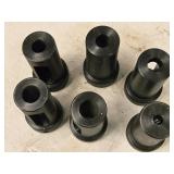 Lot of (6) Tool Holder Bushings