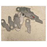 Thickness Gauge and 4t042V Thread Gauge with Extra Gauge Pieces