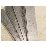 Lot of (3) Thickness Gauges