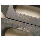 Lot of (5) Plain Strap Clamps 2 1/2"