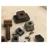 Lot of (~18) T-Slot Nuts and Hardware