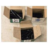 Lot of (3 Boxes) Hex Socket Head Cap Screws - 3/8-16x1-1/4, 1/2-13x3, 1/4-20x2