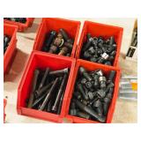 Lot of (4 Plastic Bins) Hex Socket Head Cap Screws
