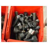 Lot of (4 Plastic Bins) Hex Socket Head Cap Screws