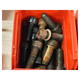 Lot of (4 Plastic Bins) Hex Socket Head Cap Screws