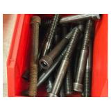 Lot of (4 Plastic Bins) Hex Socket Head Cap Screws