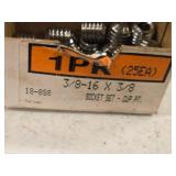 Lot of (2 Boxes) Socket Set Screws Cup Pt. 3/8-16x3/8, 1/4-28x3/8