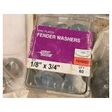 Lot of  Washers and Small Nuts