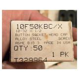 Lot of  Button Sockets and Flat Sockets