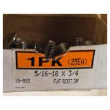 Lot of  Button Sockets and Flat Sockets