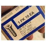 Lot of  Button Sockets and Flat Sockets