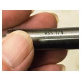 Lot of (2) T-Slot Cutters - 1/4x9/16 404-1700