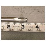 Lot of (5) Interstate 2 Flute HSS Double Sided End Mill - 3/8x3/8 01700244