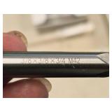 Lot of (8) Shars - 3/8 4 Flute Double Sided HSS End Mill