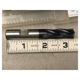 Lot of (5) Allied Machine & Engineering Tialn Coated Premium Cobalt 4 Flute Roughing End Mill - 1/2x1/2x1-1/4x3-1/4