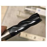 Lot of (5) Allied Machine & Engineering Tialn Coated Premium Cobalt 4 Flute Roughing End Mill - 1/2x1/2x1-1/4x3-1/4