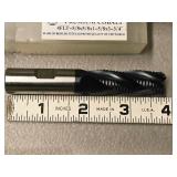 Lot of (7) Allied Machine & Engineering Tialn Coated Premium Cobalt 4 Flute Roughing End Mill - 5/8x5/8x1-5/8x3-3/4"