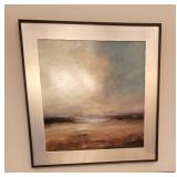 Uttermost Silver Matte Ethereal Landscape Artwork