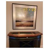 Uttermost Silver Matte Ethereal Landscape Artwork