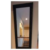 Ornate Deep Brown Framed Wall Mirror