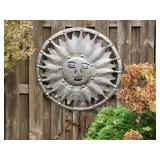 Large Metal Garden Art Sun Décor ~ 34