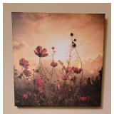 Canvas Poppy Field Artwork