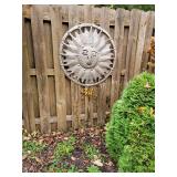 Large Metal Garden Art Sun Décor ~ 34