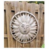 Large Metal Garden Art Sun Décor ~ 34