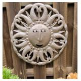 Large Metal Garden Art Sun Décor ~ 22