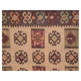 Hand Woven Kilim Rug ~ 92 x 60