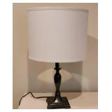 Burnished Bronze Swing Arm Table Lamp